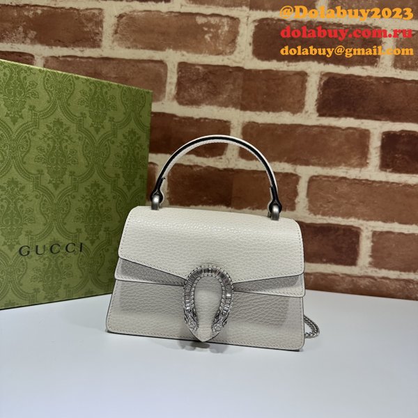 Gucci Wholesale Dionysus Supreme Top Handle 7 Star 752029 Bag