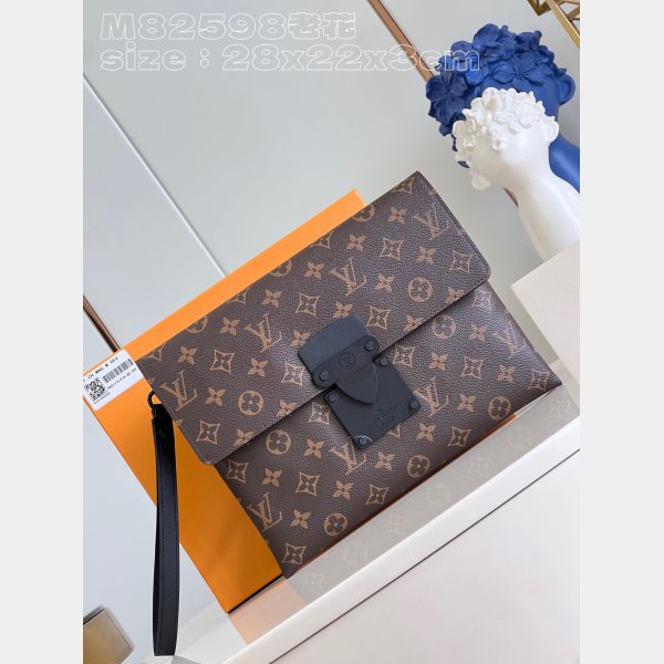 Designer M82598 Pochette S-Lock Monogram Eclipse Louis Vuitton Bag