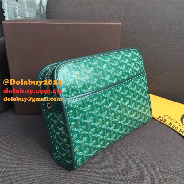 Copy Goyard Multi-Color Cosmetic toiletry bag