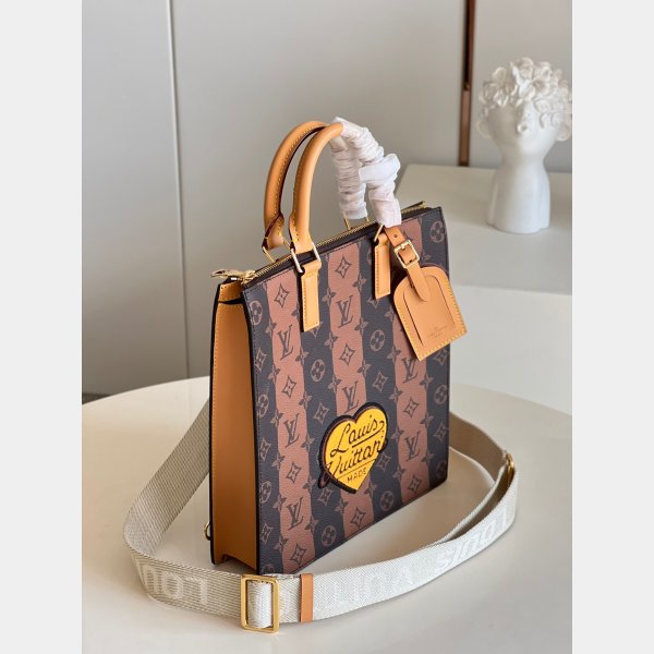 1:1 Louis Vuitton AAA+ Sac Plat Cross Monogram Other M45969 Brown