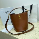 UK Celine Perfect Perfect Quality Teen Bucket Triomphe Bag