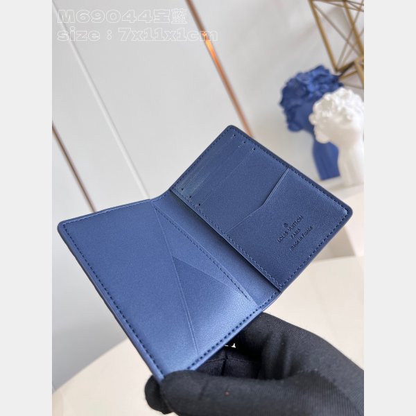 AAA+ Brazza Slender Zippy Vertical Wallet LV Copy Bag