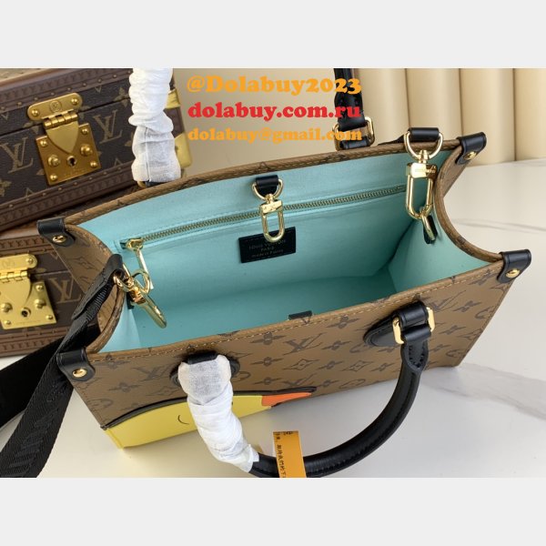 Best Louis Vuitton Inspired M47199 Shop OnTheGo Bag