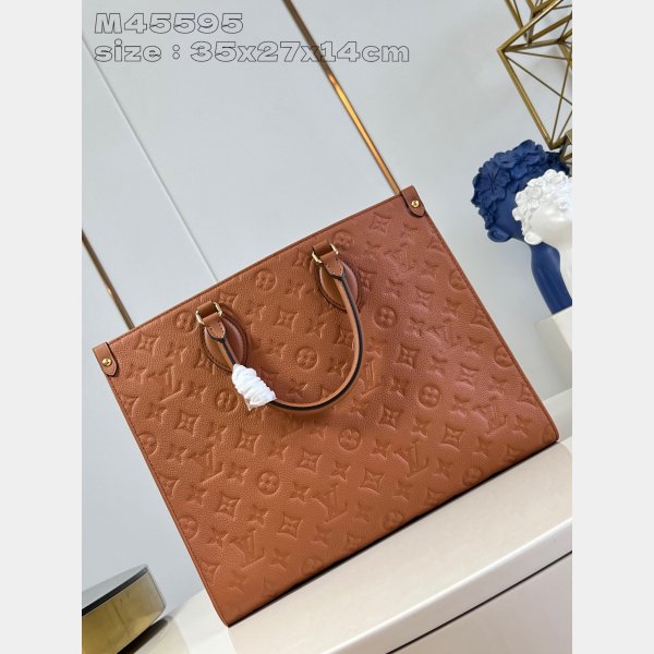 Designer Louis Vuitton Inspired Tote M12775 Onthego Copy Bag