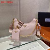 Top Quality Prada Handbags Cheap Highest Quality For Leather Hobo Re-Edition You