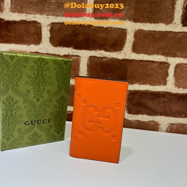 Top Quality Gucci Luxury 739478 Jumbo GG Card Case Wallets