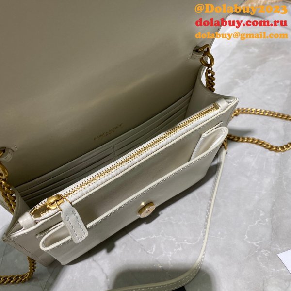 Duplicate YSL Sunset 19cm Pursesre Store Cream