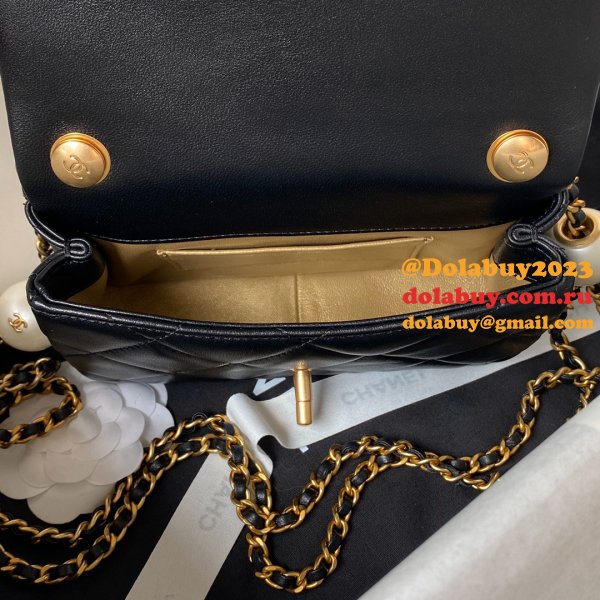 Luxury Wholesale Flap Black AS4868 Inspired Bags