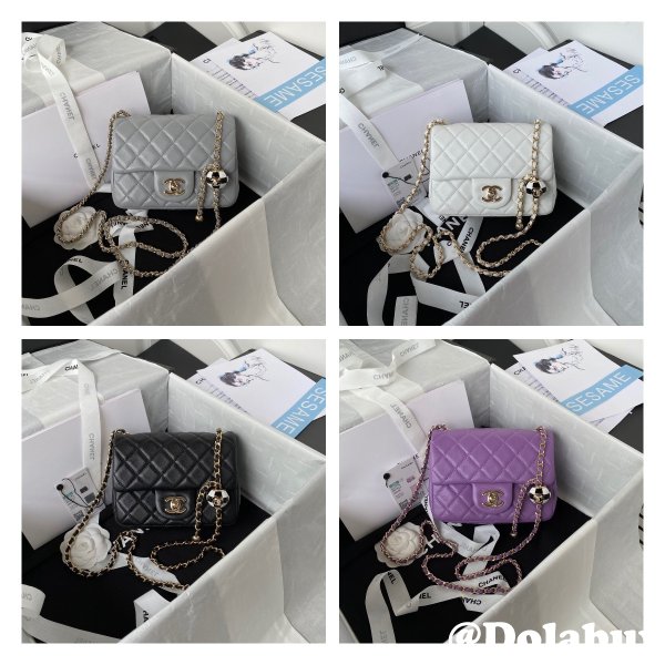 Luxury Top Quality High-quality 17/20CM Fake AS1786/AS1787 Flap Bag