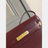 Copy YSL Saint Laurent Small Manhattan Top Handle Bag Red