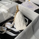 Duplicate Shop Luxury AP4066 Black/White Shoulder Bags