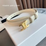 Designer 18mm Dupe Belt White Luxury