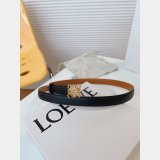 Luxury Inspired Loewe Anagram 2.0cm Width Fashions Belt