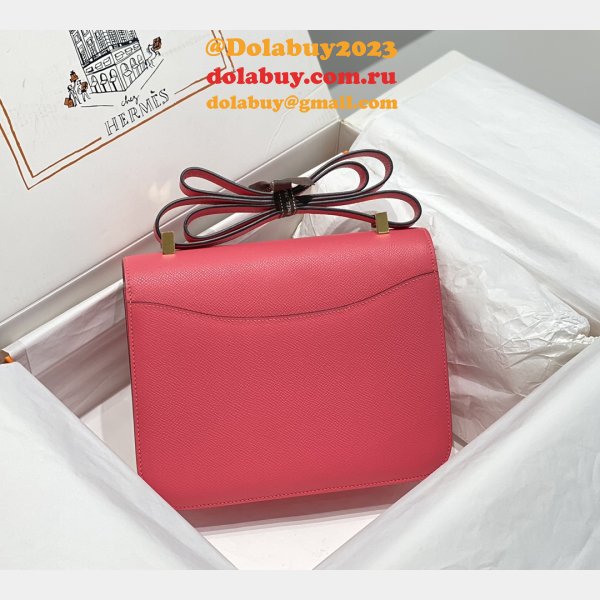 News Best Fashion Hermes Mirror Single Compartment 23CM Epsom Bags