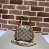 Gucci Inspired Bamboo 1947 735116 Top Handle 1:1 Mirror Bag