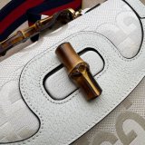 Duplicate Gucci 7 Star 675797 Top Handle Bamboo 1947 small bag