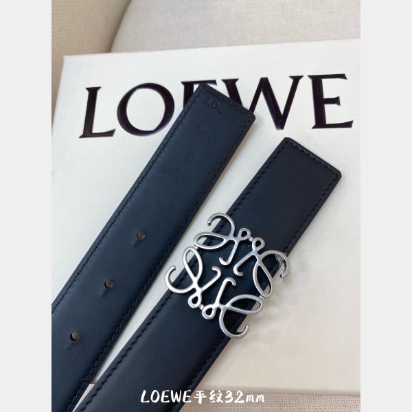 Loewe Top Quality Fashion Anagram 3.2CM Width Fashions Belts