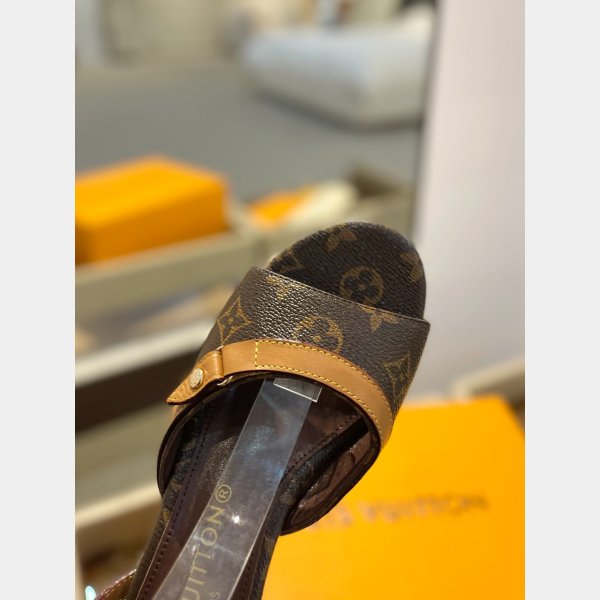 Wholesale LOUIS VUITTON Helios Wedge Sandal