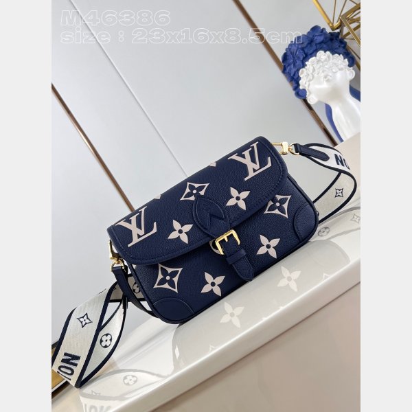 Diane Navy Fashion M47161 Louis Vuitton Fashion Bag