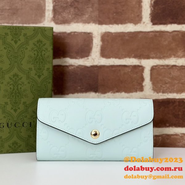 Perfect Best Gucci Copy 1:1 Mirror 772791 GG Continental Wallet