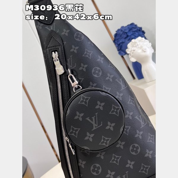 Duo Sling Duplicate Louis Vuitton M30936 Fake Taigarama Men Bag