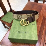 Gucci Wholesale Cheap 2023 AAA+ 3.8cm Belts