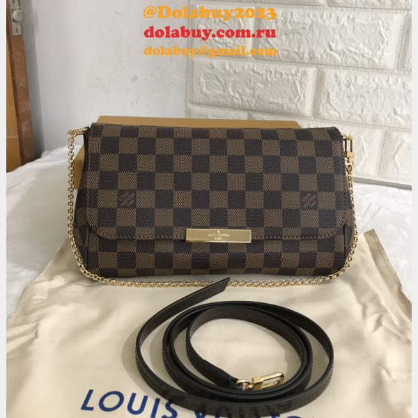 Louis Vuitton 7 Star Favorite MM Damier Ebene Bag