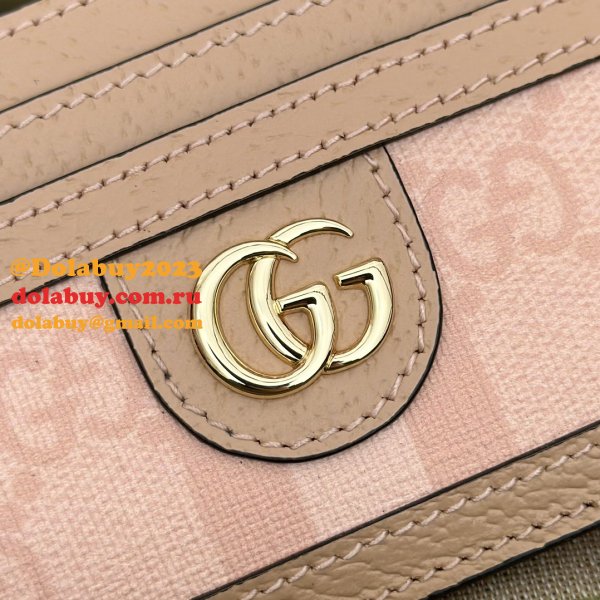 GG Supreme Ophidia Duplicate Card Case 523159 Knockoff Gucci Bag