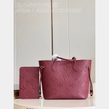 Duplicate M46599 Neverfull Monogram Empreinte Louis Vuitton Luxury Bag