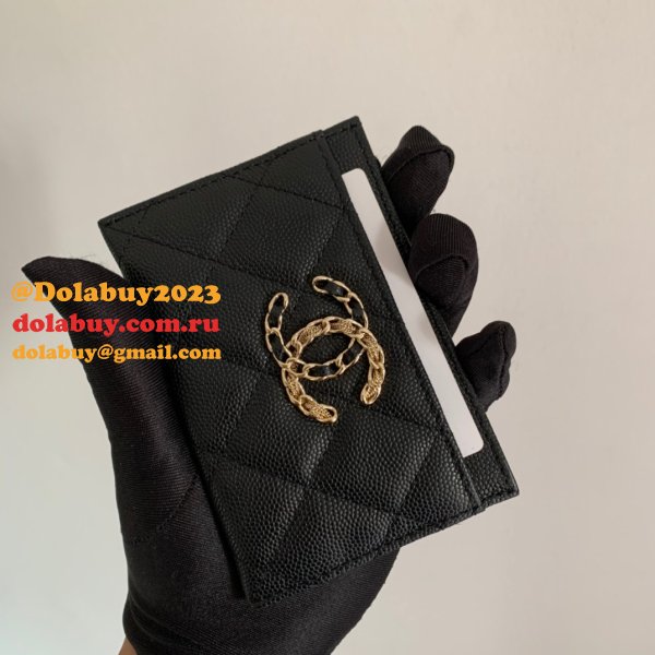 Fake AP1843 Wallets Luxury Black Bags