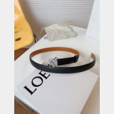 Luxury Inspired Loewe Anagram 2.0cm Width Fashions Belt