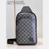 Louis Vuittons High Quality bag N45302 Avenue Slingbag Damier Graphite Bag