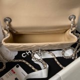 Designer CC FLAP BAGS 20CM AS1787 SILVER BALL