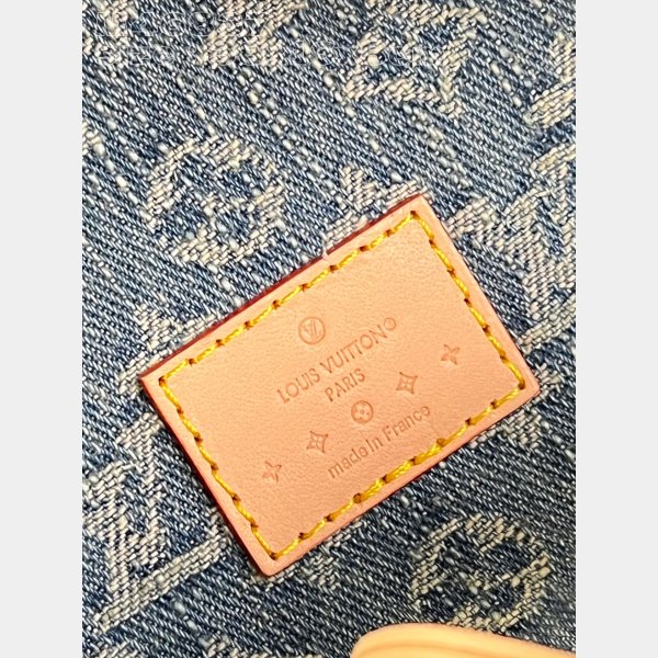 High Rise Monogram Denim M46837 Top Quality Louis Vuitton Copy Bag