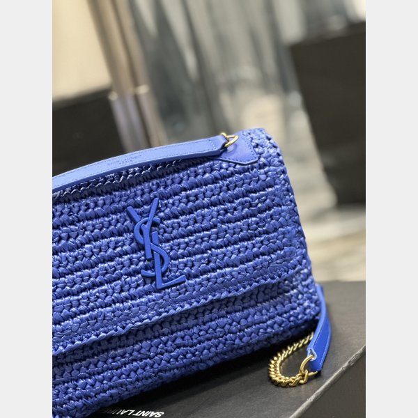 To Buy Copy Best YSL Niki 22/28cm 633151/633158 Weave Bag