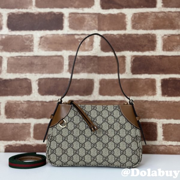 Gucci 1:1 Mirror GG Ophidia Shoulder 815218 Emblem Fake Bags