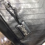 YSL 504867 High Quality bag Saint Laurent Niki Shopping Bag Black Vintage