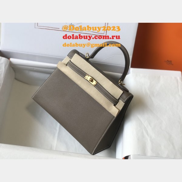 Customize The Best High Quality bag Hermes Epsom Kelly 25-28cm Handbags