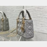 UK DIOR lambskin mini lady bag 17cm