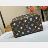 Louis Vuitton Inspired Locker Dopp Kit Monogram Craggy Men M47069 Tyler Bag