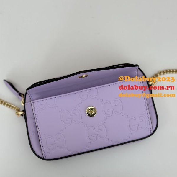 UK Gucci GG Super Mini Shoulder Duplicate 781554 Bag