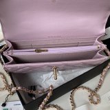 Designer 7 Stars AP3803 Clutches Shiny Perfect Chain Bag