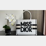 Inspired Miss Dior Inspired Allover Book Tote