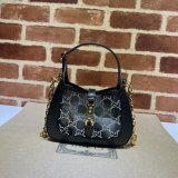 Gucci Luxury Designer Knockoff Jackie 1961 Crystal GG 677027 Bag