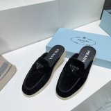 Wholesale Wholesale Prada 1:1 Designer Saint-Tropez Loafers Shoes