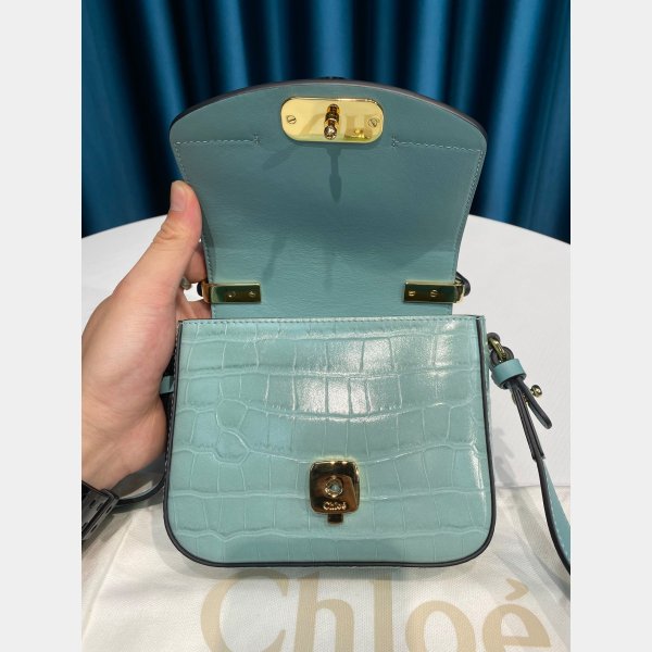 The Best Chloe UK Best 6030 C Bag In Embossed Croco Effect UK