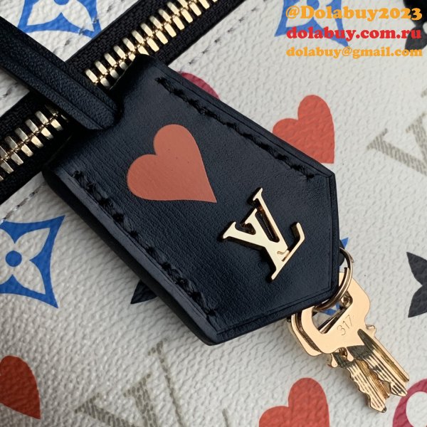 Wholesale Louis Vuitton M57458 Game On Vanity PM Autres Toiles Monogram in White