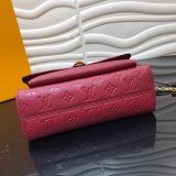 Knockoff Louis Vuitton Monogram Empreinte Leather Vavin PM M43931 Wine Red Bag