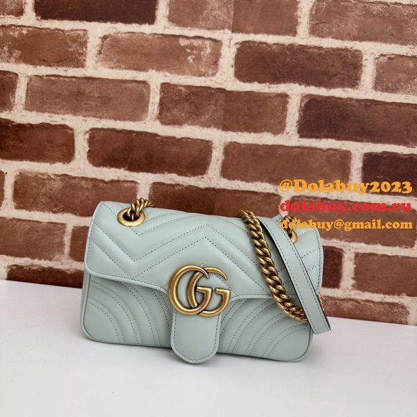 Faux Gucci Matelassé Shoulder GG Marmont Wholesale Top Bag