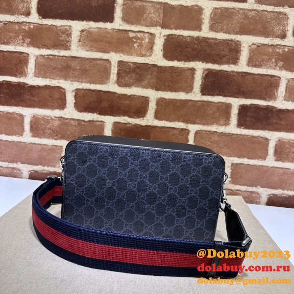 GG Supreme Leathergoods Gucci Fakes 774161 Mens Shoulder Bag